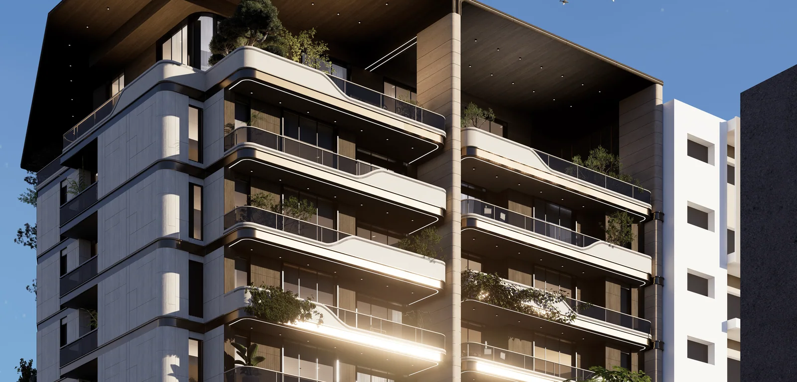 Bourguiba Apartment — façade design, image 5