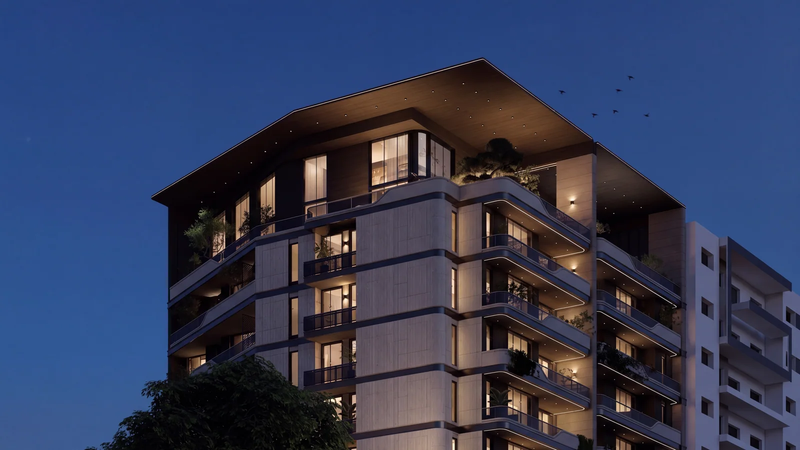 Bourguiba Apartment — façade design, image 2
