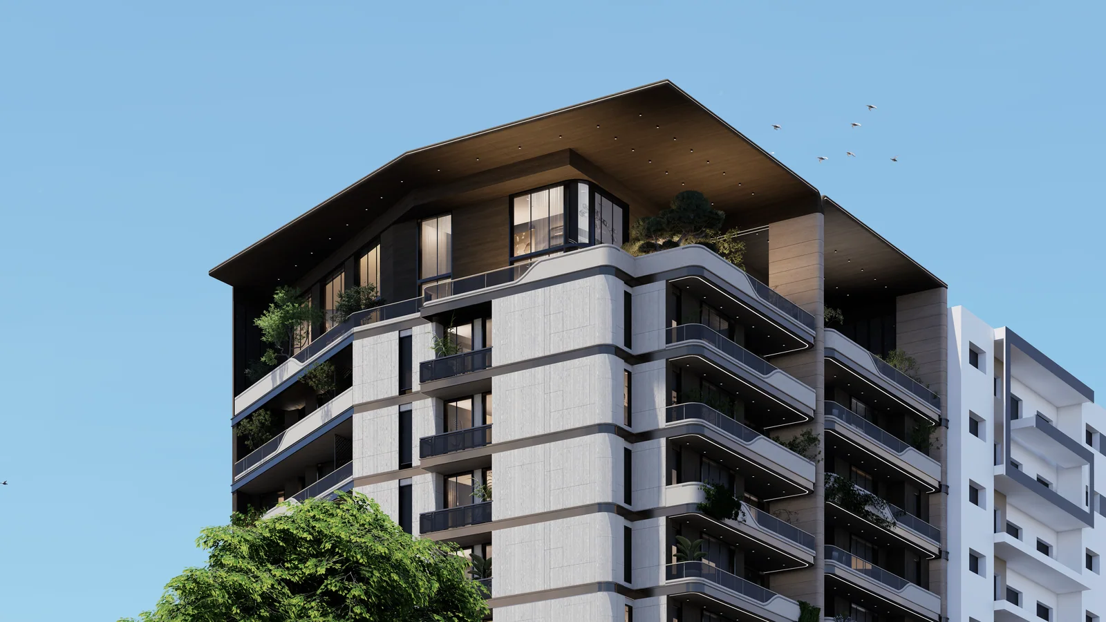 Bourguiba Apartment — façade design, image 4