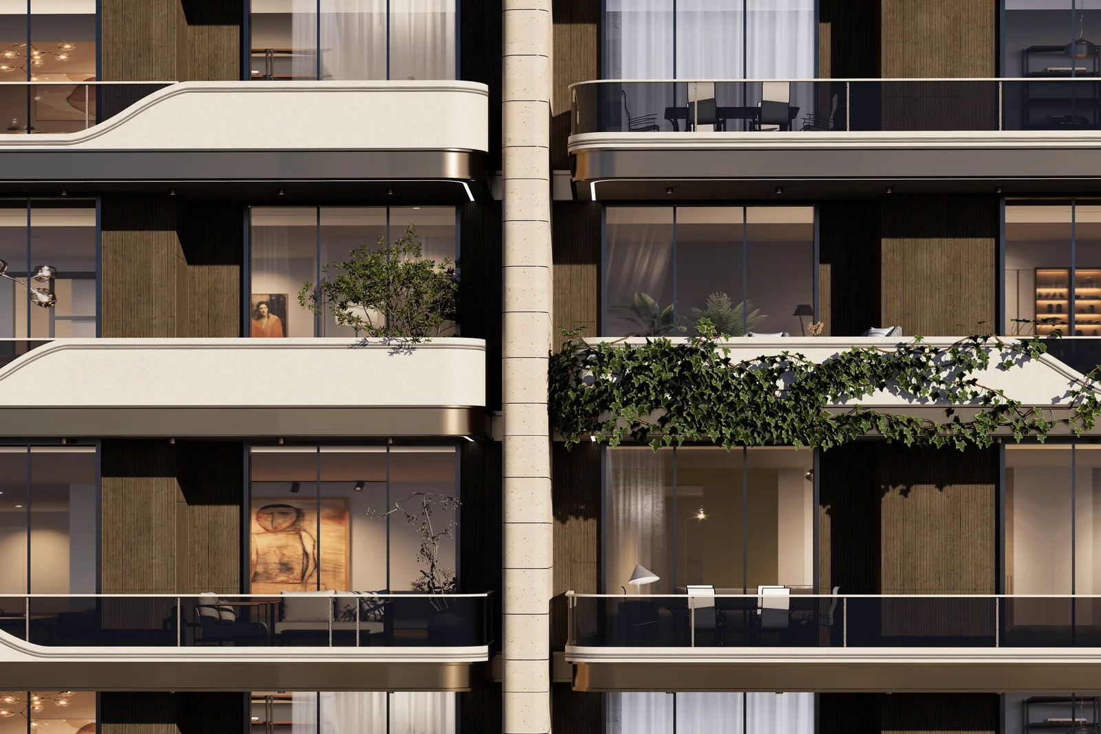 Bourguiba Apartment — façade design, image 7