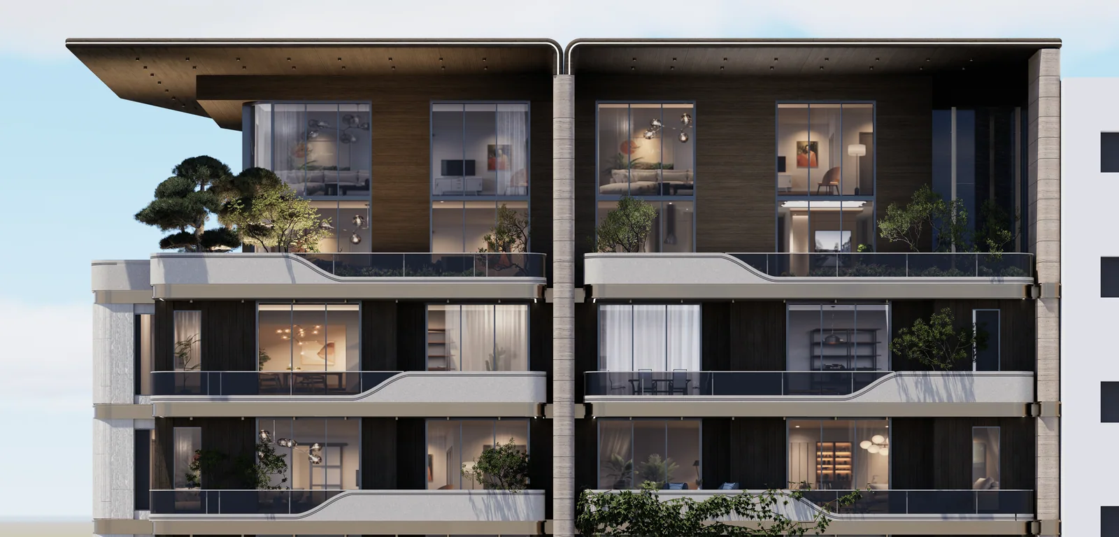 Bourguiba Apartment — façade design, image 15