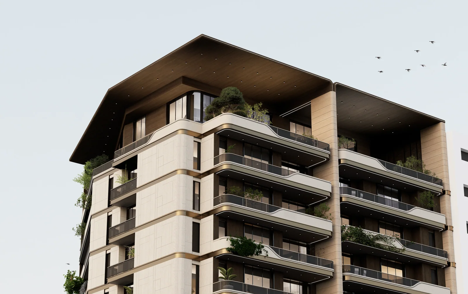 Bourguiba Apartment — façade design, image 14